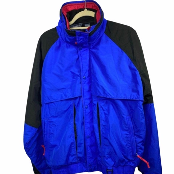 Sierra Sport Blue Windbreaker Fleece Jacket Coat - Picture 3 of 10